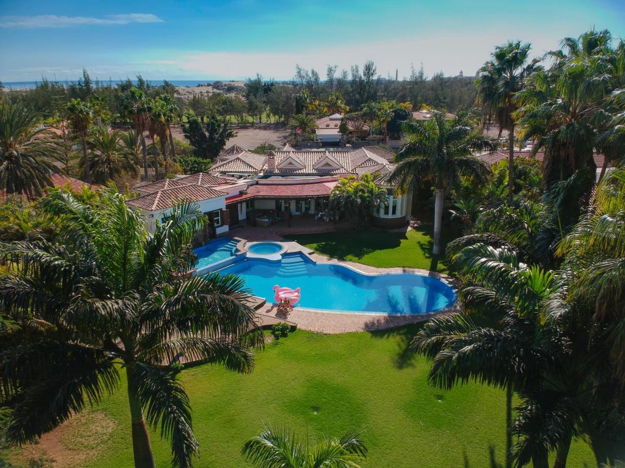 Maspalomas Golfside Luxury Villa San Bartolomé Ngoại thất bức ảnh